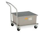 GFK-Auffangwanne 220/1-mobil CEMO, fahrbar, 210 l Auffangvolumen, B 1090 x T 860 x H 1080 mm
