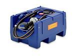 Mobile Tankstelle CEMO Blue-Mobil EASY, mit Membranpumpe CEMATIC BLUE 24 V, 125 l Tank für AdBlue®, B 800 x T 600 x H 450 mm