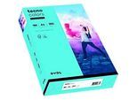 Farbiges Kopierpapier tecno colors, DIN A4, 160 g/m², mittelblau, 1 Paket = 250 Blatt