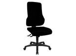 Topstar Bürostuhl TOP POINT, Synchronmechanik, ohne Armlehnen, hohe ergonomische Rückenlehne, schwarz