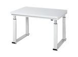 Arbeitstisch Serie adlatus 600, 2000 x 900 x 740-1140 mm, Hartlaminat-Platte