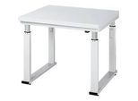 Arbeitstisch Serie adlatus 600, 1500 x 900 x 740-1140 mm, Hartlaminat-Platte