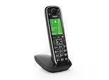 Schnurloses Telefon Gigaset E720, analog & Bluetooth, Telefonbuch, 2,2" Farbdisplay, Reichweite bis 50/300 m, Sprechzeit bis 14 h schwarz