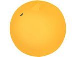 Sitzball Leitz Ergo Cosy, Stärkung der Rücken- und Rumpfmuskulatur, Stoffüberzug, ⌀ 650 mm, gelb