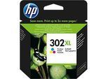 HP Tintenpatrone Nr. 302XL color (F6U67AE), original