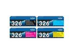 Brother Toner Sparpaket TN-326, CMYK-Bundle, schwarz,cyan, magenta, gelb, original