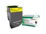 Lexmark 71B20Y0 Toner gelb, original