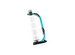 Stretchfolien Abroller grip® Systems, für grip®-Rollen mit einer Breite bis 400 mm, ergonomischer Handgriff, Aufhängevorrichtung, Stahl, wasserblau