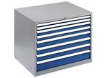 Werkzeugschrank WSK 5408-8L, 8 Schubladen, 800 mm hoch