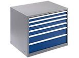 Werkzeugschrank WSK 5408-6L, 6 Schubladen, 800 mm hoch