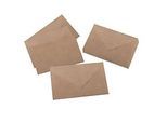 Briefumschläge Sigel 'Nature', C6, 24 Stück, PEFC-zertifiziert, Kraftpapier, braun