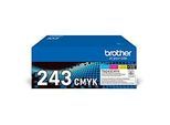 Sparset Brother Toner TN-243CMYK, 4 x 1000 Seiten, schwarz/cyan/magenta/gelb, original