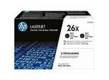 HP Color LaserJet 2 x 26X (CF226XD) Toner, schwarz SET, original