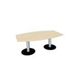 Konferenztisch, B 2000 mm, Ahorn