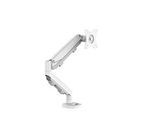 Einzel-Monitorarm Fellowes Eppa™, bis 39" Breite, VESA, 360° Drehung, 180° Schwenkung, 90° Neigung, höhenverstellbar, weiss