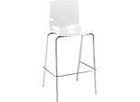 Barhocker "Fondo", weiss