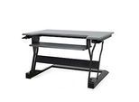 Ergotron Sitz-Steh-Schreibtisch WorkFit-T, höheneinstellbar, Masse B 889 x T 584 mm, schwarz