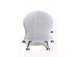 Hocker Sitness 5, mit integriertem Gymnastikball, belastbar bis 110 kg, weiss