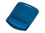 Mauspad-Handgelenkauflage Fellowes PlushTouch, rutschfest, ergonomisch, blau