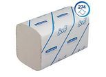 Scott® Papierhandtücher Performance 6689, Grösse S, 1-lagig, 15 Packungen á 274 Tücher, weiss