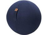 Sitzball FELT, Filzimitat 100% Polyester, waschbar, reissfest, Trageschlaufe, dunkelblau