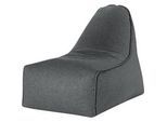 Sitzsack BOOGIE WOOGIE, Filzimitat, anthrazit , B 700 x T 1000 x H 800 mm