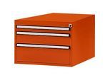 Manuflex Schubladen-Unterbau, für T 1000 mm, rotorange