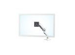 Monitorarm Ergotron HX, für Monitore bis 42“, ergonomisch, höhenverstellbar, mit Tischklemme, weiss