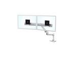Ergotron Direkt-Schreibtischarm LX Dual, f. 2 Monitore, m. Tischklemme, bis 10 kg