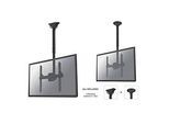 Monitor-Deckenhalterung NewStar NM-C440BLACK, bis 60“, neig-/dreh-/schwenkbar, höhenverstellbar