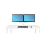 Doppel-Monitorarm ERGOTRON LX, f. zwei Bildschirme nebeneinander, bis 27", 360°-Rotation, Tischhalterung, weiss