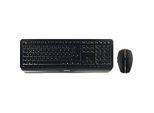 Funktastatur mit Maus CHERRY GENTIX DESKTOP, ergonomisch, QWERTZ-Tastatur, Maus mit 6 Tasten, Scrollrad, 1000/2000 dpi, bis 10 m, USB-Empfänger