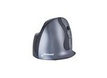 Vertikalmaus BakkerElkhuizen Evoluent D wireless small, ergonomisch, USB, 5 Tasten inkl. Scrollrad, verchromt