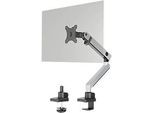 Durable Monitorhalter Select Plus, für 1 Monitor bis 32", mit Tischbefestigung, dreh-/schwenk-/höhenverstellbar, VESA-kompatibel, silber