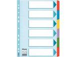 Register Mylar, A4, 6 Taben blanko