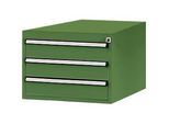 Manuflex Schubladen-Unterbauten, für Werkbank Profi Tiefe 700 mm, resedagrün