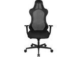 Topstar Bürostuhl Sitness RS Sport Uni, mit Armlehnen, 3D-Synchronmechanik, Muldensitz, Kopfstütze, schwarz/schwarz