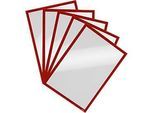 DURABLE Magnetrahmen DURAFRAME MAGNETIC DIN A4, rot, 5 Stück