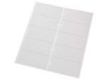 Transparenttasche, selbstklebend, Ordnerrücken breit, 100 Stk.