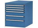 Manuflex Schubladen-Unterbauten, für Werkbank Profi Tiefe 700 mm, brillantblau