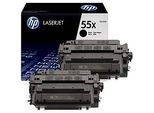 Sparpaket 2 x HP LaserJet CE255XD (Nr. 55X) Toner schwarz, original