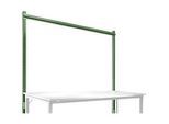 Aufbauportal, Grundtisch STANDARD Arbeitstisch-/Werkbanksystem UNIVERSAL/PROFI, 2000 mm, resdagrün