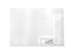 FolderSys Angebotsmappe PP, für DIN A4, 10 Sichthüllen, 10 Stück, weiss