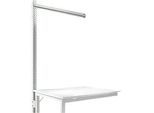 Aufbauportal f. Ansatztisch STANDARD Arbeitstisch-/Werkbanksystem UNIVERSAL/PROFI, 1250 mm, lichtgrau