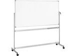 MAUL Wende-Whiteboard Revolve, mobil, emailliert, 1000 x 2100 mm