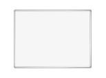 Franken Whiteboard PRO, emailliert, Wandmontage im Hoch- & Querformat, Stahl weiss lackiert & Aluminiumrahmen, magnethaftend, Ablageschale, 900 x 1800 mm
