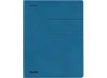 FALKEN Sammelmappe, DIN A4, Einschlagklappen, Manilakarton, blau