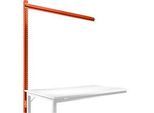 Aufbauportal, Ansatzisch SPEZIAL Arbeitstisch-/Werkbanksystem UNIVERSAL/PROFI, 1500 mm, rotorange