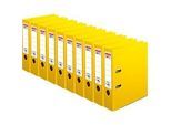 herlitz Ordner maX.file protect plus, DIN A4, Rückenbreite 80 mm, 10 Stück, gelb