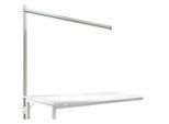 Aufbauportal, Ansatzisch SPEZIAL Arbeitstisch-/Werkbanksystem UNIVERSAL/PROFI, 1750 mm, lichtgrau